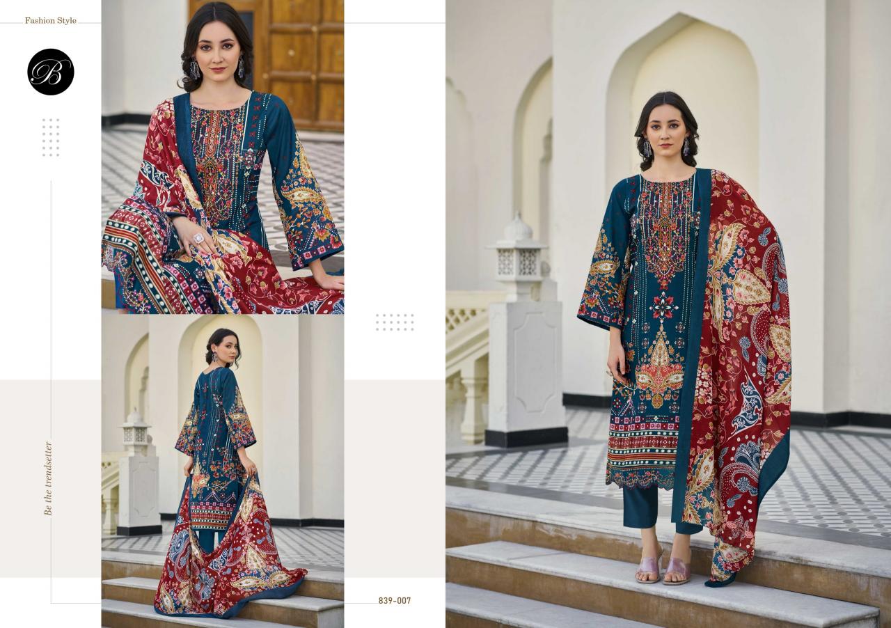 Belliza Almarina vol 3 catalog cotton dress material wholesale price