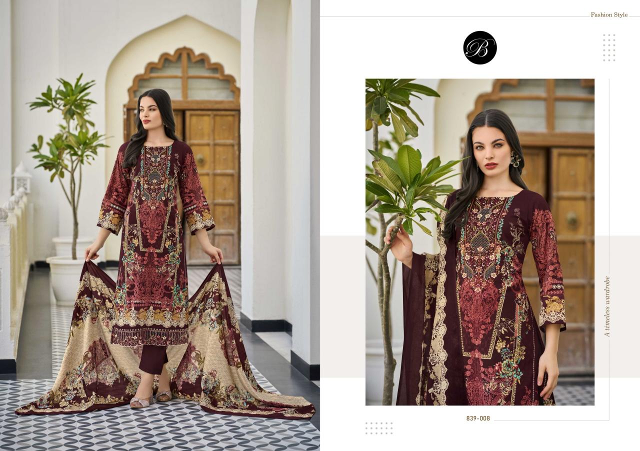 Belliza Almarina vol 3 catalog cotton dress material wholesale price