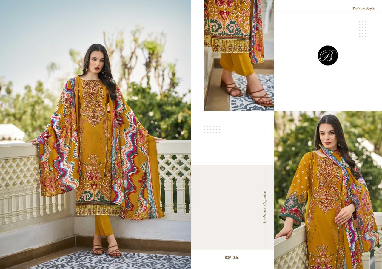 Belliza Almarina vol 3 catalog cotton dress material wholesale price