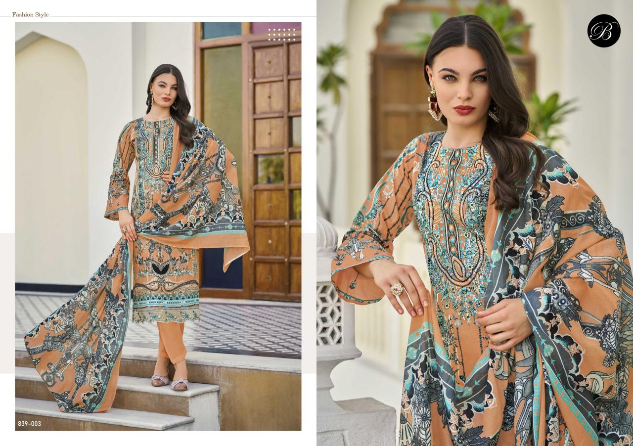 Belliza Almarina vol 3 catalog cotton dress material wholesale price