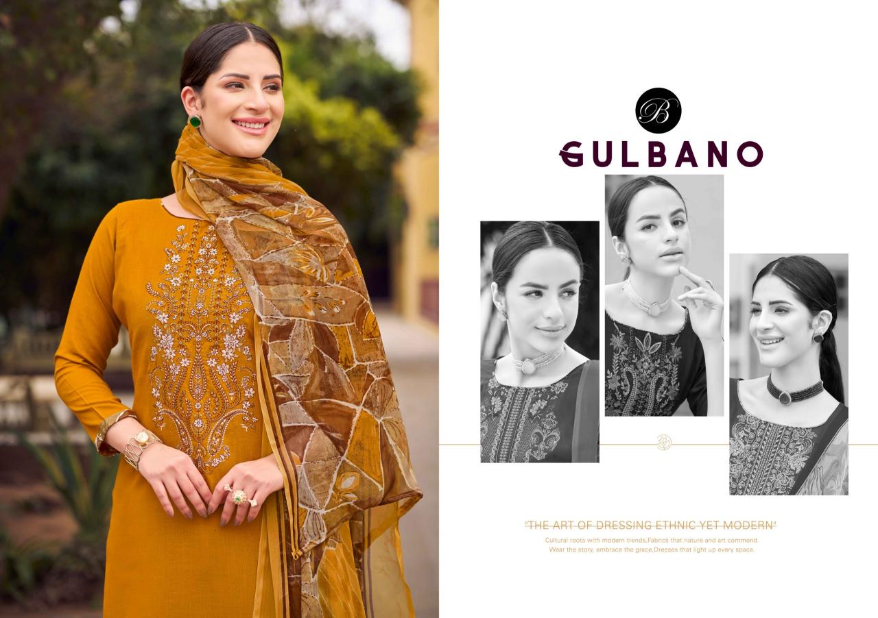 Belliza Gulbano vol 1 Catalog buy dress material wholesale online