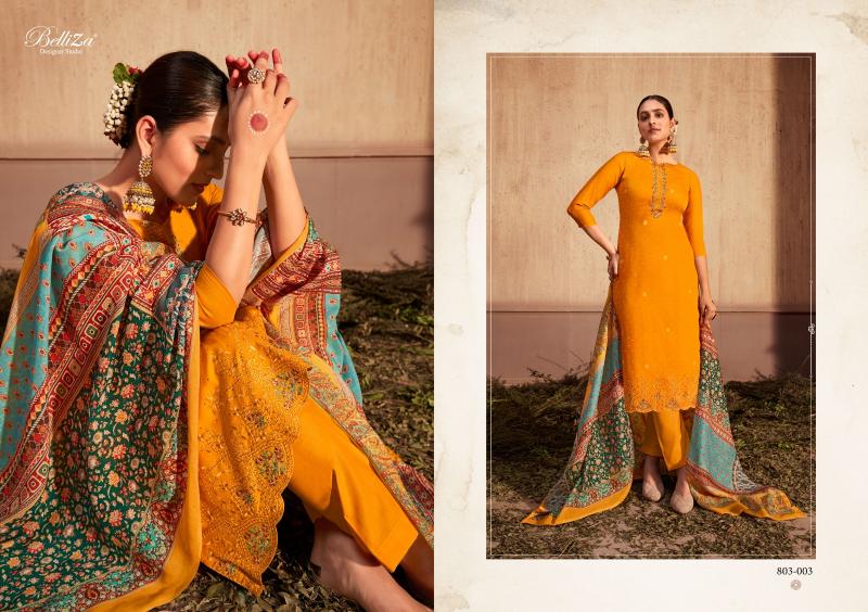 Belliza Gulzaar Catalog ladies dress material wholesalers in surat