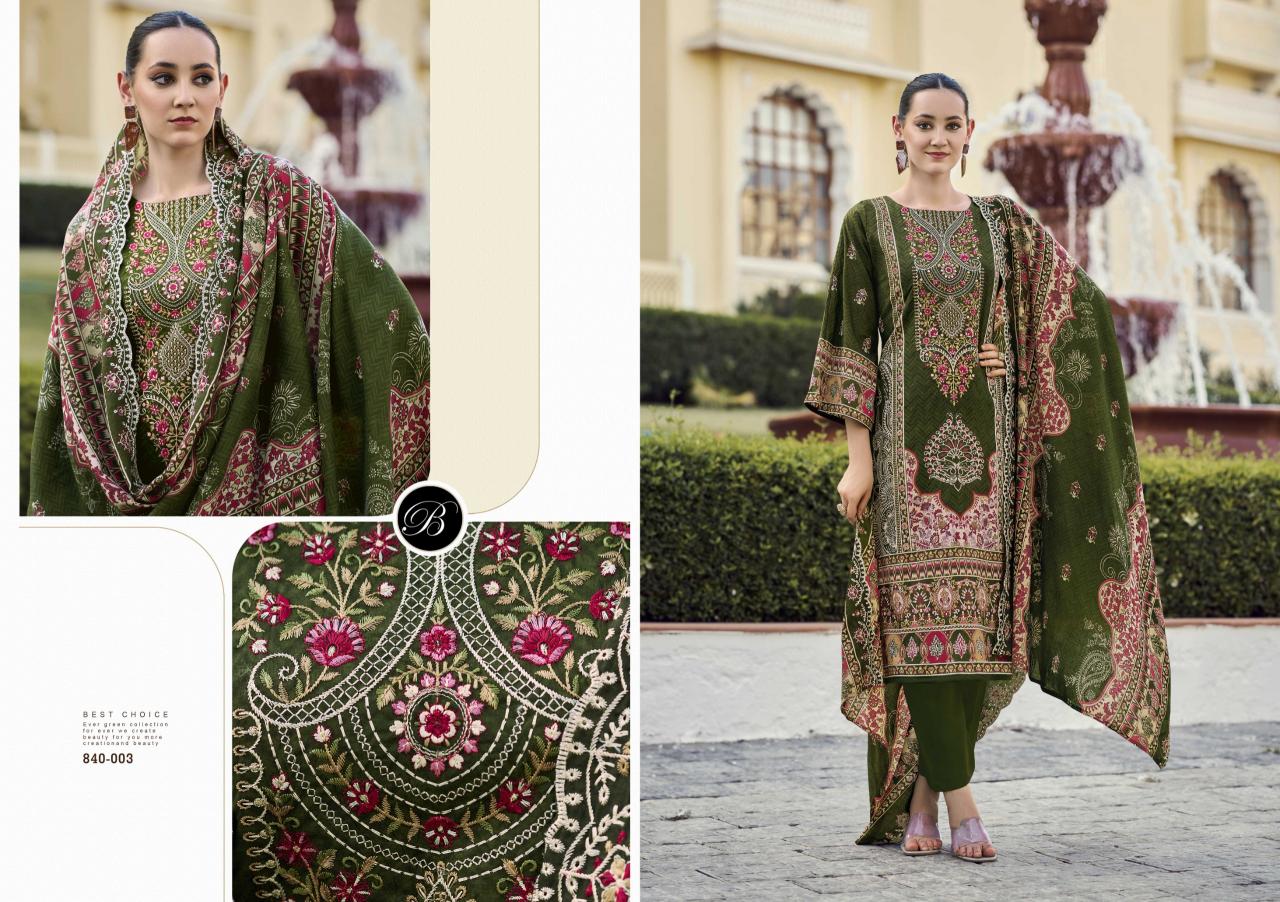 Belliza Guzarish Vol 22 Catalog wholesale pakistani dress materials