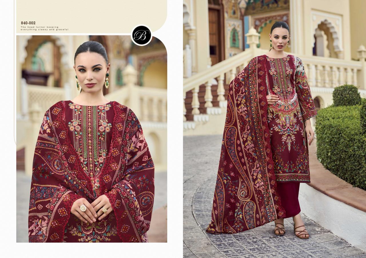 Belliza Guzarish Vol 22 Catalog wholesale pakistani dress materials