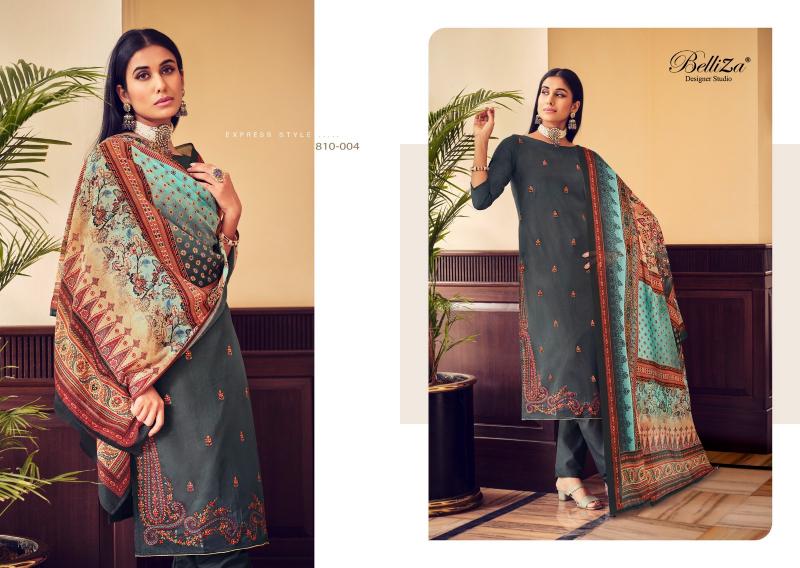 BelliZa Ibadat Catalog cotton dress material surat