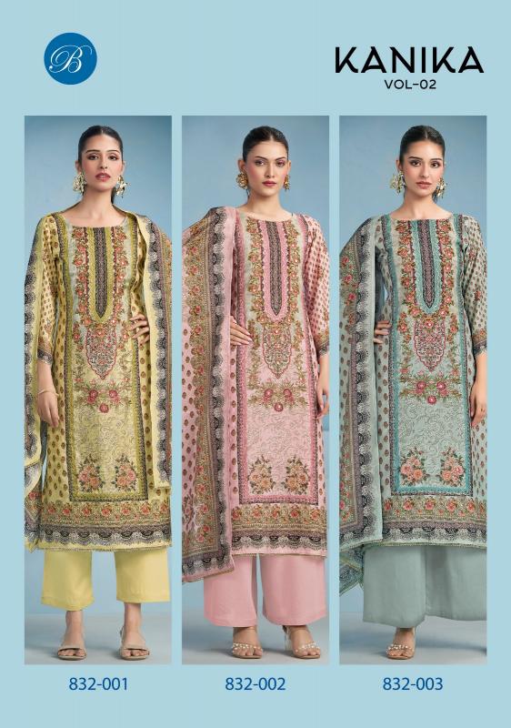 BelliZa Kanika vol 2 catalog designer dress materials wholesale