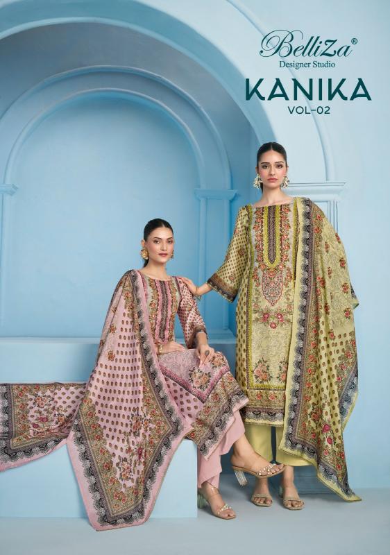 BelliZa Kanika vol 2 catalog designer dress materials wholesale