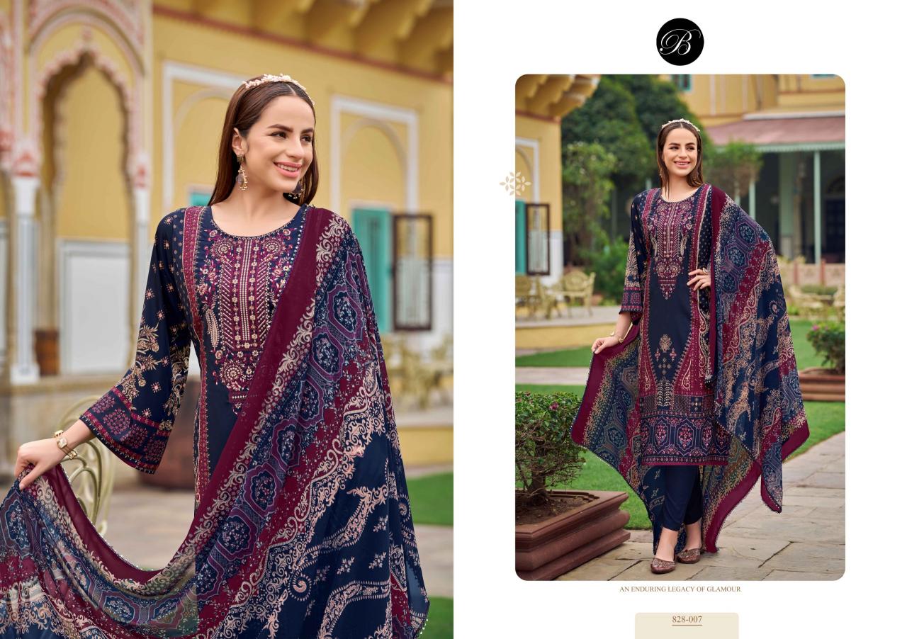 Belliza Naira Vol 101 catalog dress material cotton wholesale