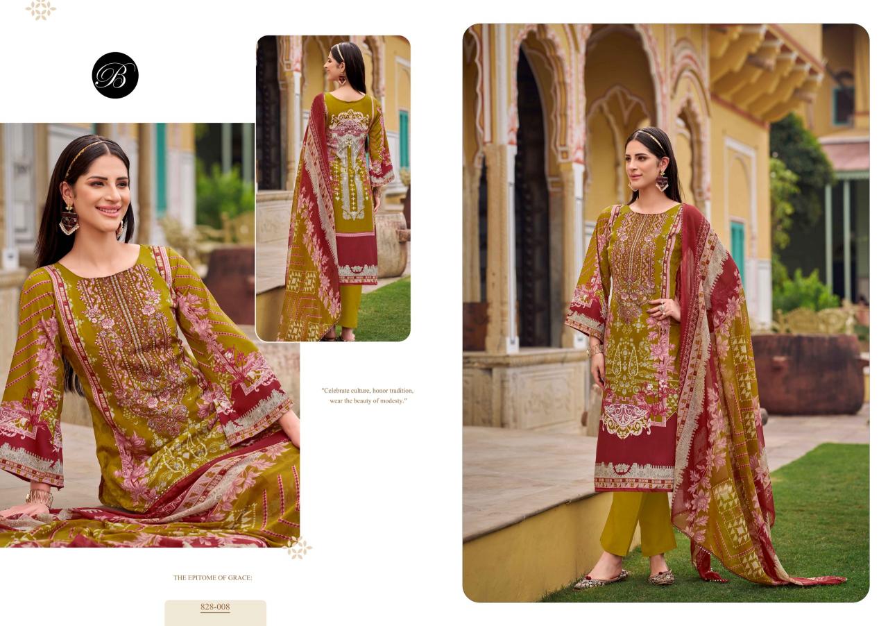 Belliza Naira Vol 101 catalog dress material cotton wholesale