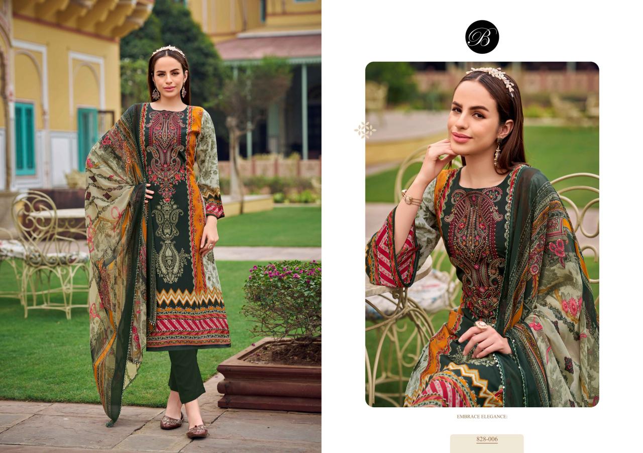 Belliza Naira Vol 101 catalog dress material cotton wholesale