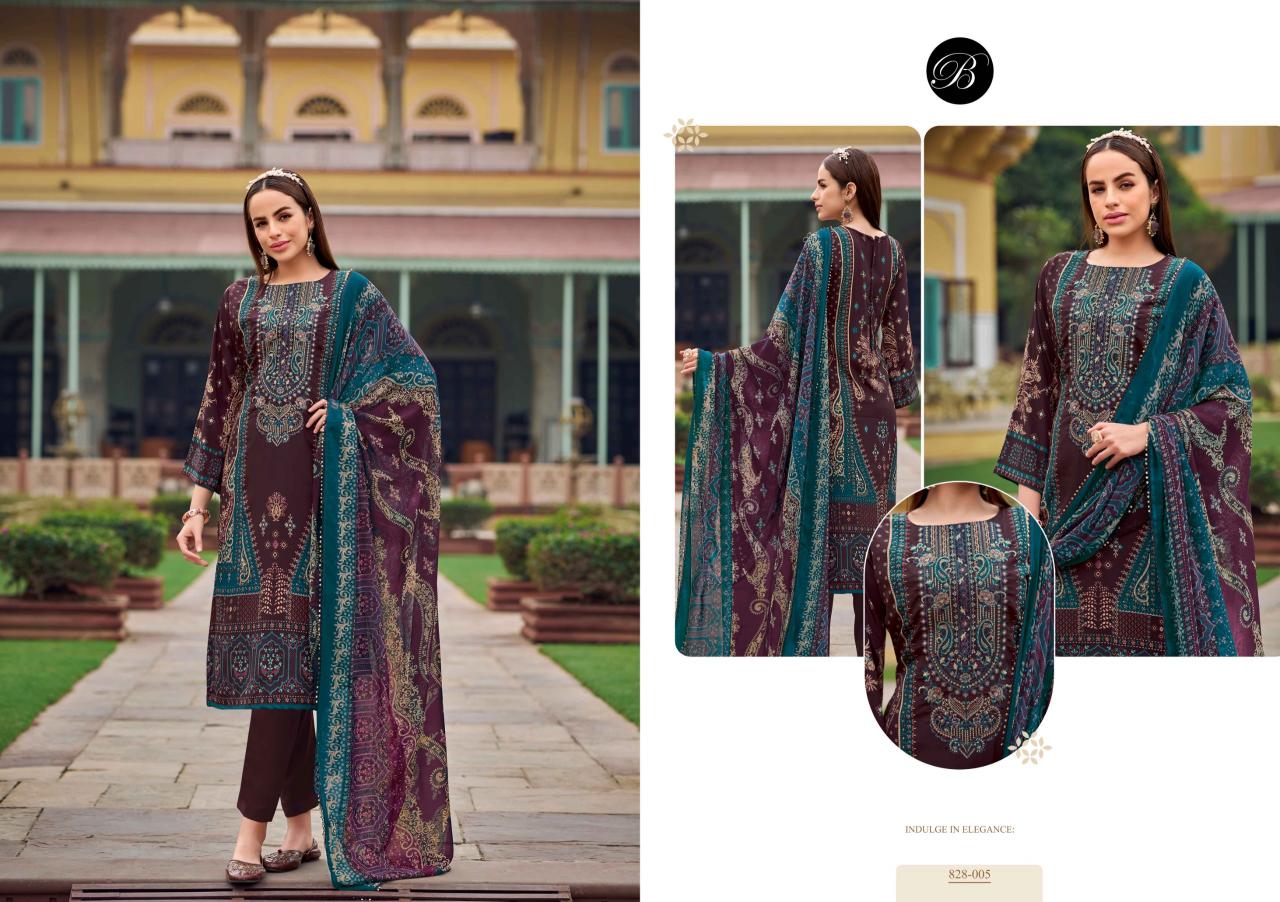 Belliza Naira Vol 101 catalog dress material cotton wholesale