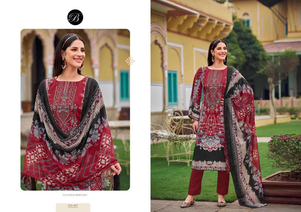 Belliza Naira Vol 101 catalog dress material cotton wholesale