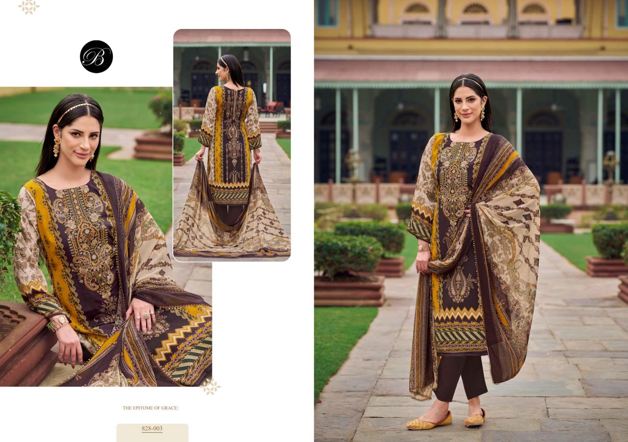 Belliza Naira Vol 101 catalog dress material cotton wholesale