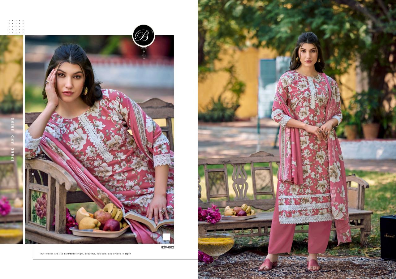 Belliza Raha Vol 2 Catalog cotton printed dress material manufacturer in surat