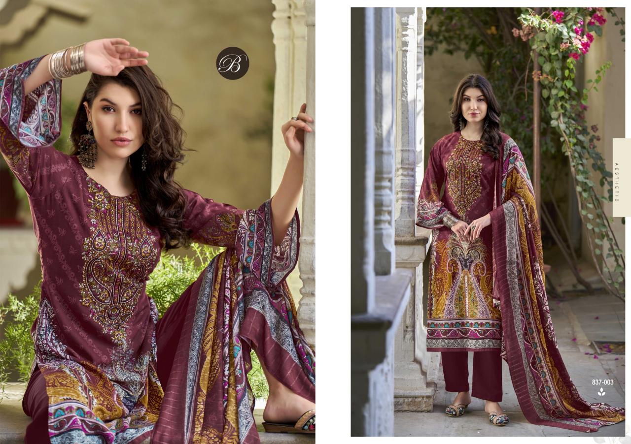 Belliza Riwayat Vol 11 Catalog dress material exporters surat