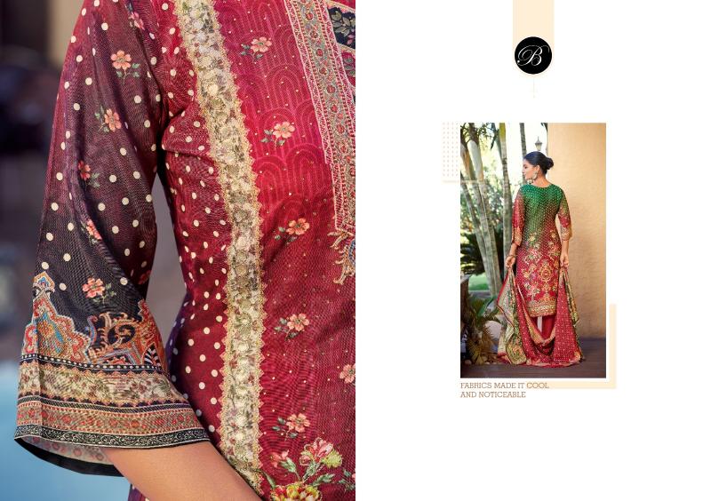 Belliza Surbhi catalog wholesale synthetic dress materials manufacturers