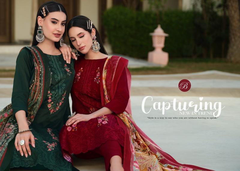 Belliza Zarqash Vol 4 Catalog dadar wholesale market for dress material