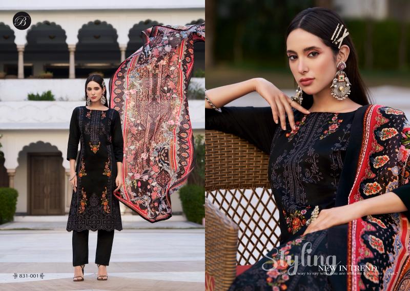 Belliza Zarqash Vol 4 Catalog dadar wholesale market for dress material