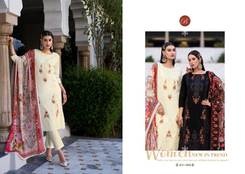 Belliza Zarqash Vol 4 Catalog dadar wholesale market for dress material