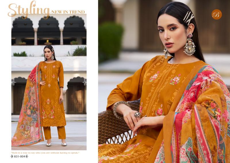 Belliza Zarqash Vol 4 Catalog dadar wholesale market for dress material