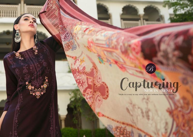 Belliza Zarqash Vol 4 Catalog dadar wholesale market for dress material