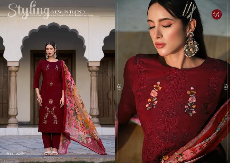 Belliza Zarqash Vol 4 Catalog dadar wholesale market for dress material