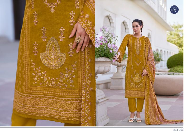 Belliza Zubiya Vol 3 catalog top 10 dress materials manufacturer in surat