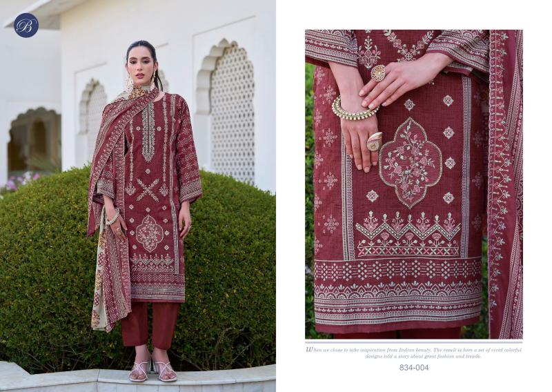 Belliza Zubiya Vol 3 catalog top 10 dress materials manufacturer in surat