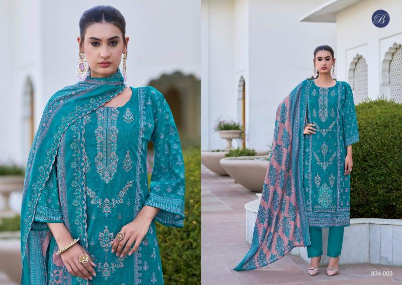 Belliza Zubiya Vol 3 catalog top 10 dress materials manufacturer in surat