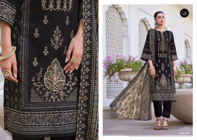 Belliza Zubiya Vol 3 catalog top 10 dress materials manufacturer in surat