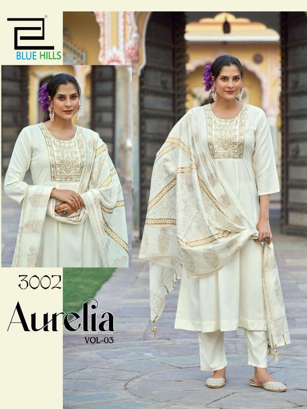Blue Hills Aurelia Vol 3 catalog india kurti design