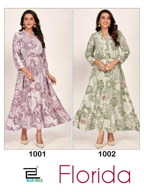 Blue Hills Florida Catalog maxi kurtis online india shopping