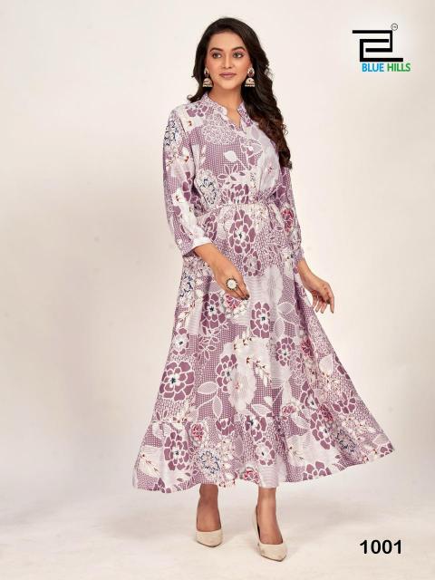 Blue Hills Florida Catalog maxi kurtis online india shopping