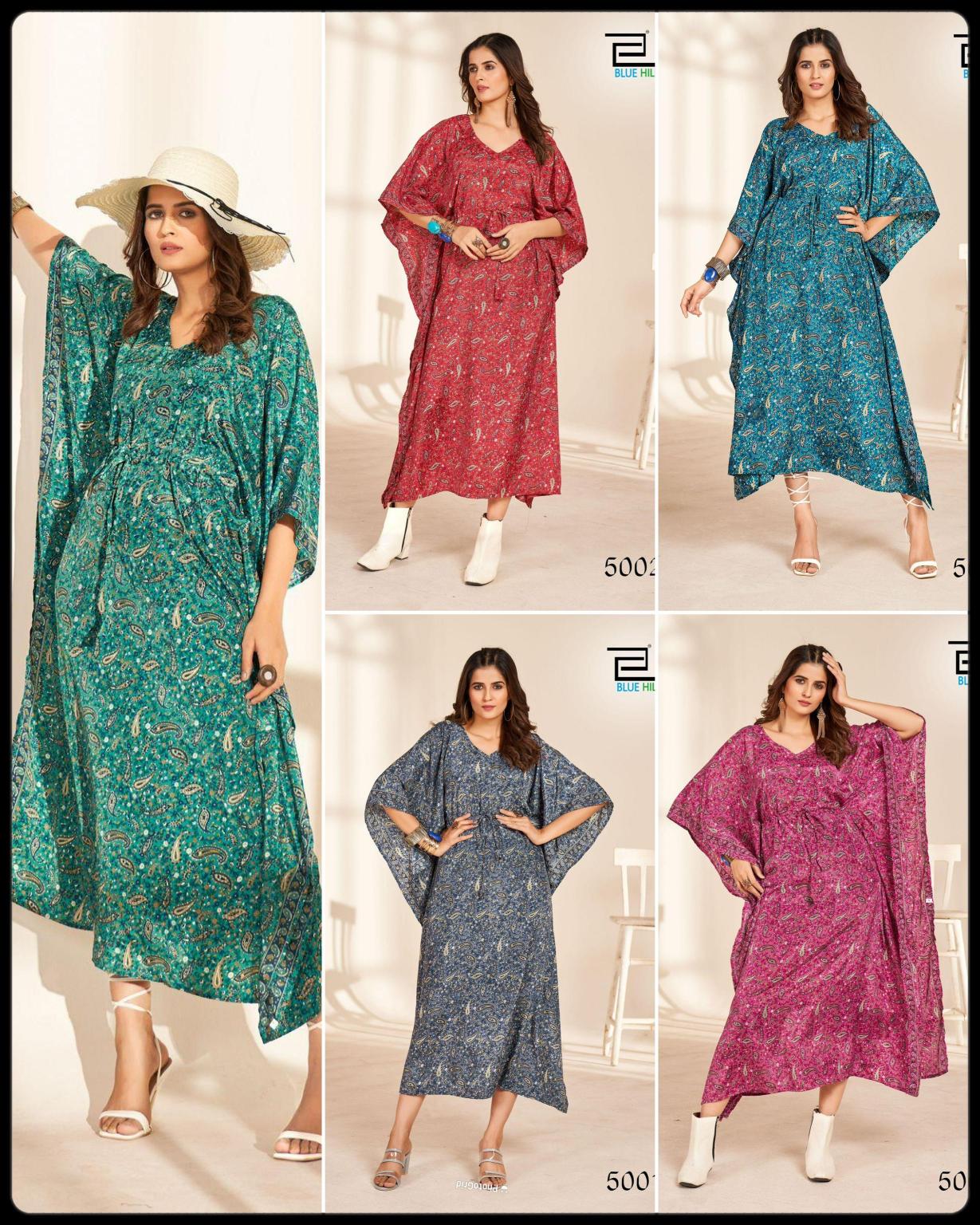 Blue Hills Kaftan Vol 2 catalog kaftan wholesale india