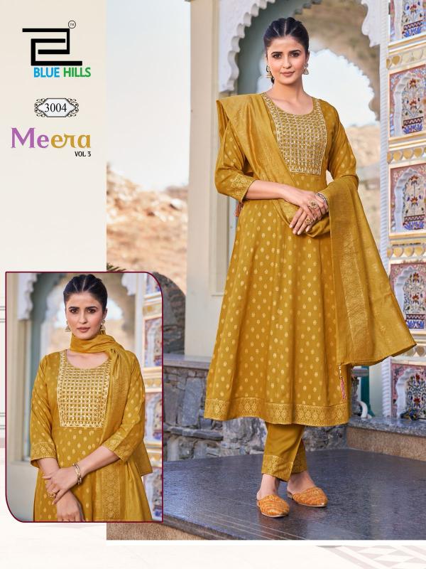 Blue Hills Meera Vol 3 catalog sangria anarkali kurti online india