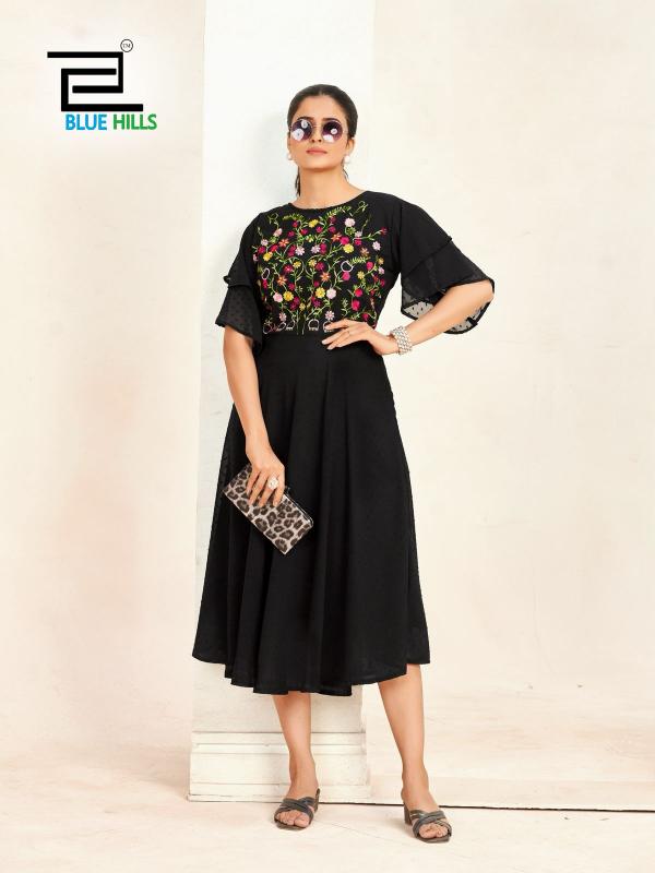 Blue Hills Sensations catalog bell sleeve kurti online india