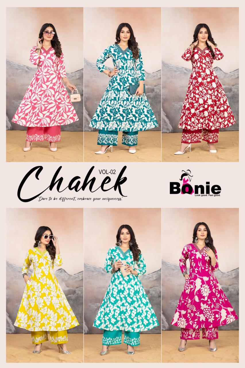 Bonie Chahek vol 2 catalog online cheap kurti shopping in india