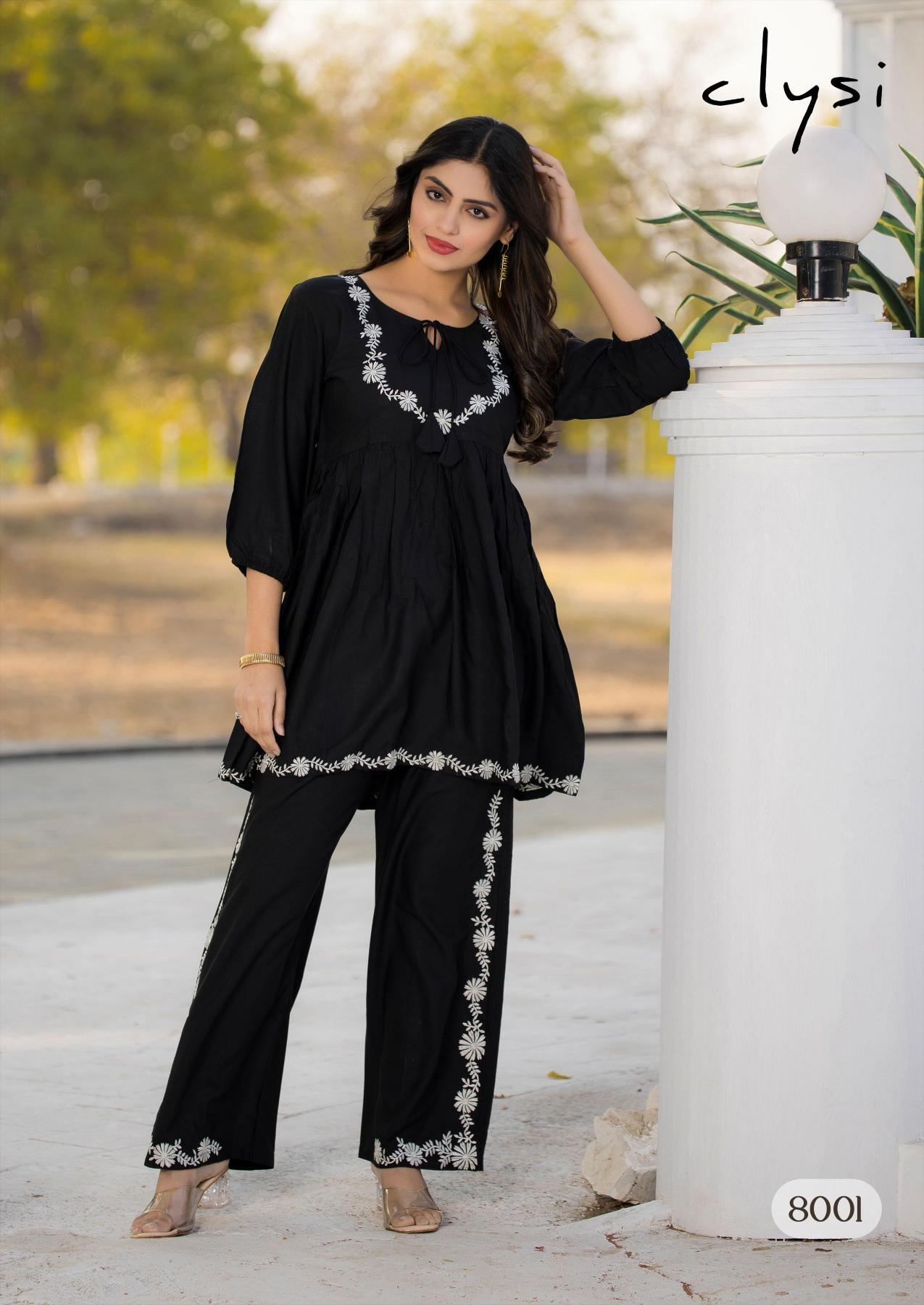 Clysi Rozella Catalog indo western cord set