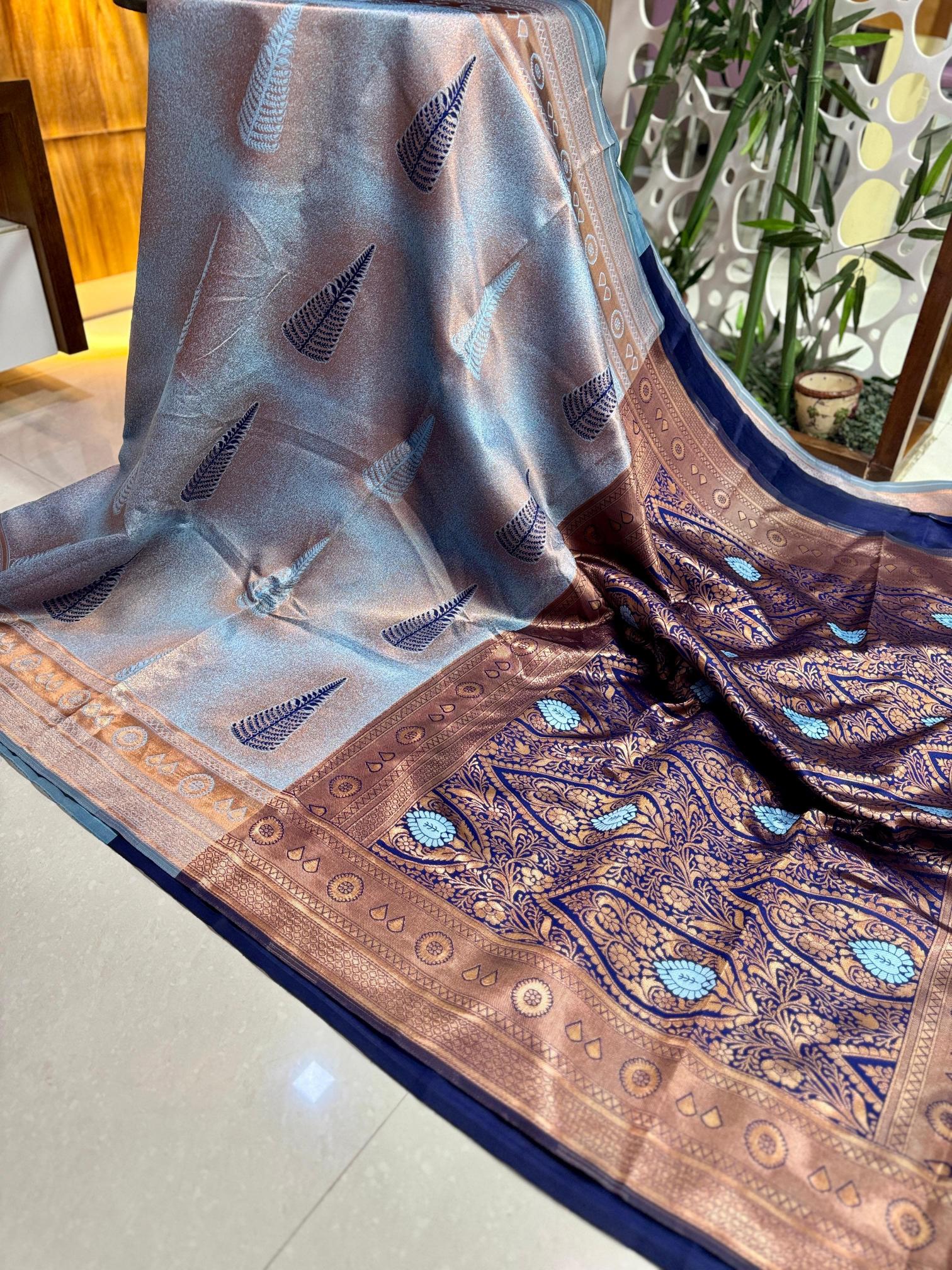 Dazira Banarasi Silk catalog saree manufacturer in surat