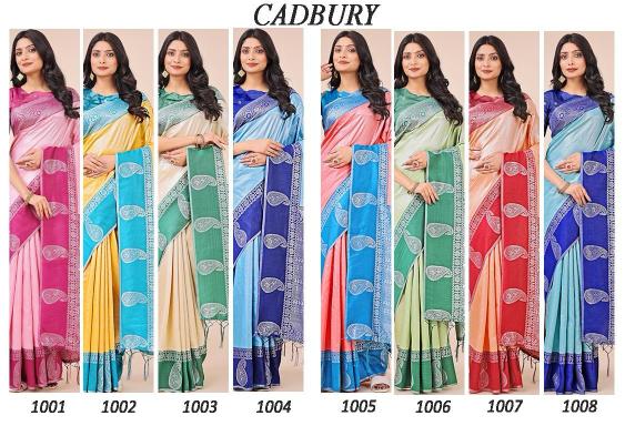 Dazira Cadbury Catalog buy casual sarees online india utsav fashion