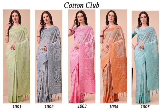 Dazira Cotton Club catalog saree designs online shopping india