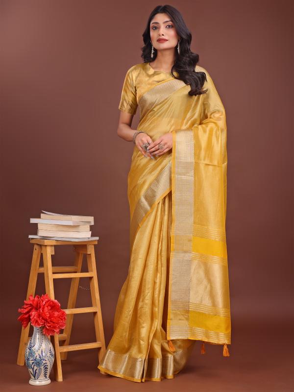 Dazira Interlekan catalog organza saree manufacturers in surat