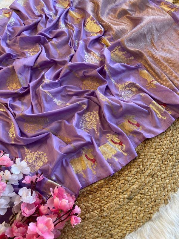 Dazira Intricate jari weaving catalog latest saree online india