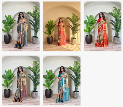Dazira Kc 4001 catalog different traditional sarees of india