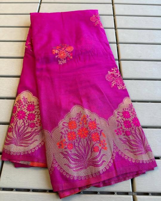 Dazira Khadi silk weaving vol 1 catalog wedding saree wholesalers surat