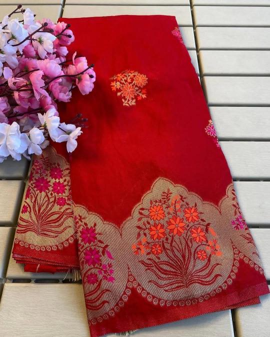 Dazira Khadi silk weaving vol 1 catalog wedding saree wholesalers surat