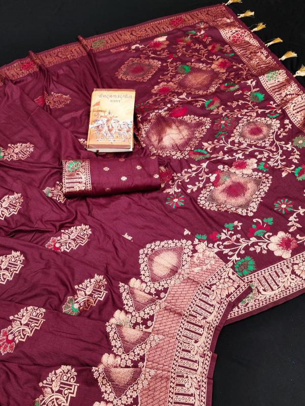 Dazira Komal Vol 5 catalog banarasi silk saree in surat