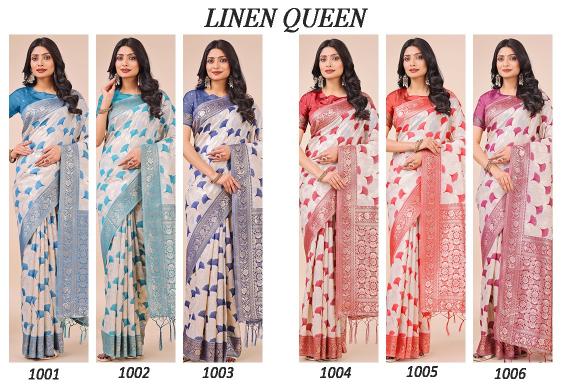 Dazira Linen Queen Catalog saree shops in gujarat india