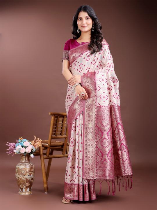 Dazira Linen Queen vol 6 Catalog linen cotton sarees wholesale in surat