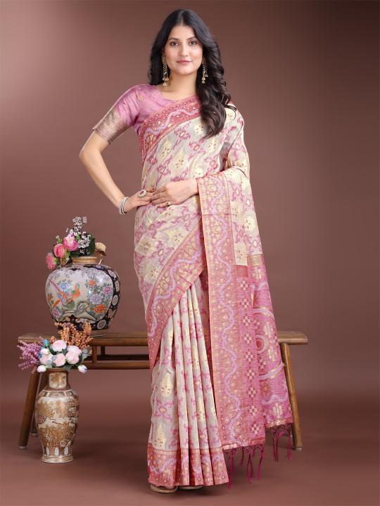 Dazira Linen Queen vol 7 Catalog linen saree manufacturers in surat 